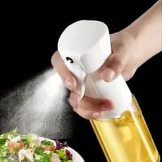 Borrifador de Óleo 200ml para Cozinha, Transparente Spray De Óleo Frasco