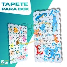 Tapete Antiderrapante para Box Infantil – Segurança no Banho
