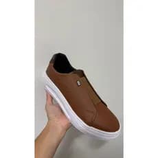 Masculino Tênis Sneaker Casual Tênis Elástico Macio e Confortável