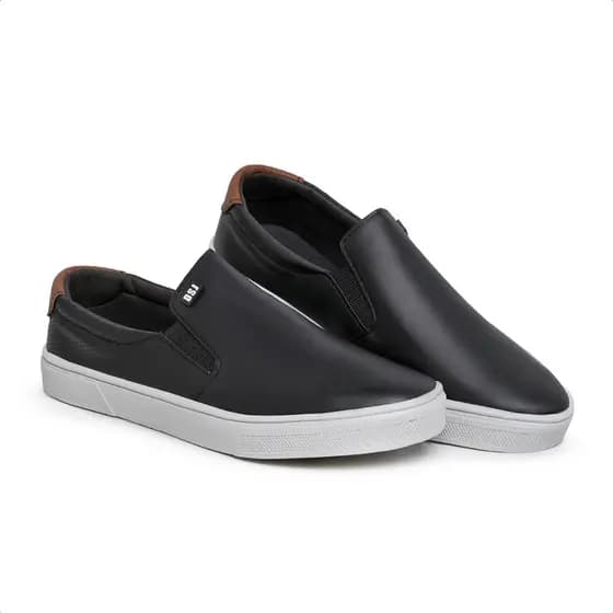 Sapatênis Masculino Slip On Super Confortável Macio Moderno Dia a Dia