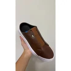 Tênis Mule Masculino Sapatênis Sneaker Slip On Tênis com Elástico Masculino