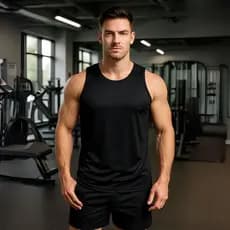 Regata Masculina Nadador Blusa Dry Academia Fitness Treino
