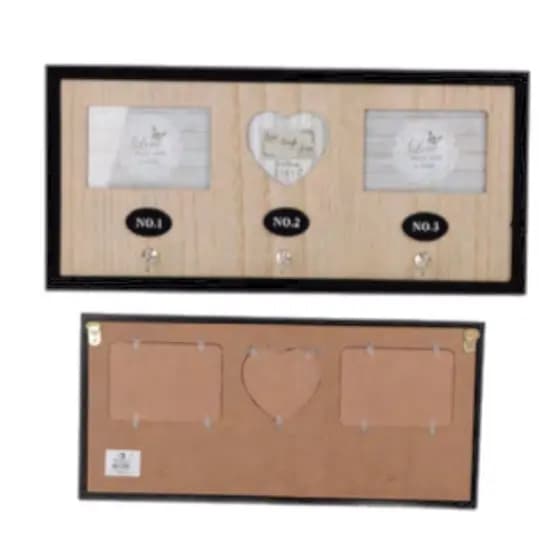 Porta Chaves Decorativo Com Porta Retrato 22x47cm - ENFT-185 Novos E De Qualidade