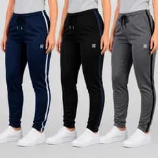 Kit 3 Calças Feminina Dry Fit Esportiva Academia Casual Conforto e Estilo no Dia a Dia