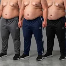 Kit 3 Calças Esportiva Masculina Roupas Plus Size Dry Fit Tamanho Grande Casual Dia Dia