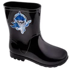 Bota Galocha Infantil Chuva Menino Impermeável Antiderrapante Leve Confortável