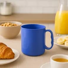 Jogo com 12 Canecas de Plástico 450ml Infantil Para Escola Creche Festa Infantil Merenda