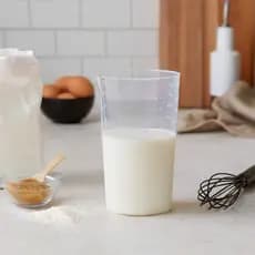Copo Medidor 550ML em Plástico Graduado com Medidas Precisas Ideal para Cozinha e Receitas