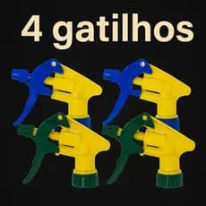 Kit Gatilhos Pulverizador Borrifador pra Garrafa Pet Reforçado