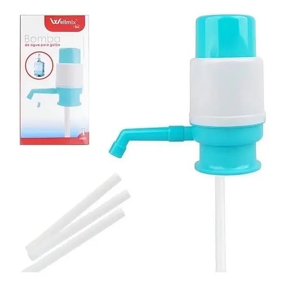 Bomba Manual Wellmix Colorida 10/20l Para Galão
