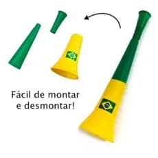 Corneta Copa do Mundo Brasil – Vuvuzela Desmontável