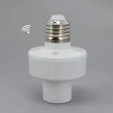 AC 85-265V Sensor De Radar E27 Soquete Lâmpadas Inteligentes Cabeça Adaptador Suporte Da Lâmpada Base Cozinha Quarto Int