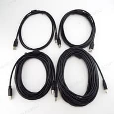 Linha De Extensão De Impressora 5M , Cabo De Impressão USB 2.0 Tipo A B Macho Para , Fio BR2L2