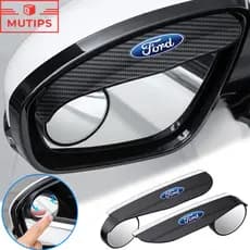 2 Unidades/Conjunto Ford Espelho Retrovisor Do Carro Chuva Sobrancelha Viseira Ponto Cego Capa De Para Ranger Ka Focus m