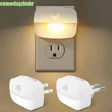 SOMEDAYZL0M Luz De Indução , Ue Eua Plug Sensor De Movimento Mini Noturna LED , Operada Por Bateria