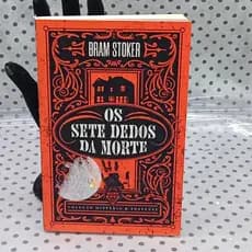 Livro Os sete dedos da morte - Beam Stoker usado