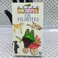 Fita VHS Os filhotes Mundo incrível