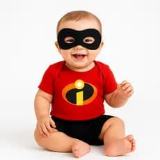 Body Bebê Infantil Mêsversário Temático Os Incríveis Super Confortável Promoção
