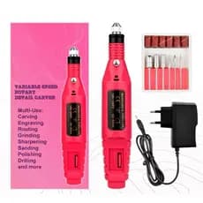 Lixadeira Motor Caneta Bivolt de Unha Profissional Lixa Elétrica Motor Bivolt Mainucure e Pedicure
