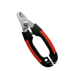 Alicate Cortador de Unha Pet Emborrachado 16cm Cachorro Gato com Trava