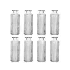8 Vasos de Vidro Solitário de 13,5 cm Lines