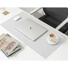 DeskPad Gamer de Cor Branca + Brinde
