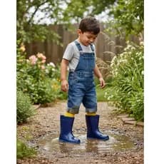 Bota Galocha Infantil Grendene Impermeável Borracha
