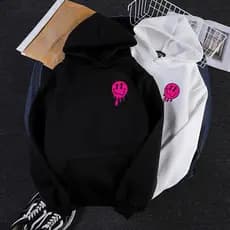 Moletom Feminino Fofo Smile Casaco Feminino Com Gorro E Capuz