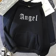 Moletom Feminino Angel Tumbrl Canguru Unissex
