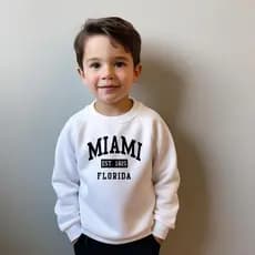 Moletom Masculino Infantil Gola redonda Casaco infantil Masculino gola careca infantil estampado