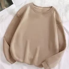 Moletom Feminino Infantil Liso Básico Moletom Barato Feminino Blusa De Frio Feminino Liso Moleton