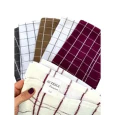 Kit com Pano de Prato Atoalhado TEKA Chef 100% Algodão