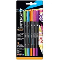 Caneta Hidográfica Dual Tip Intensit BIC 0.7mm e 3.7mm original lacrado