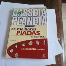 livro Casseta &planeta melhoras piadas do planeta original usado