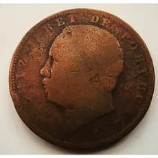Moeda Portugal 10 reis 1884 Rei Luis 10 usada desgastada Rara top