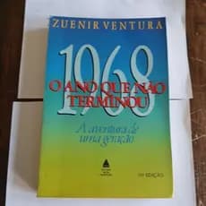 livro 1968 o ano que não terminou Zuenir Ventura original usado