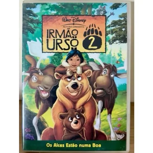 Dvd Irmão Urso 2 novo original lacrado top