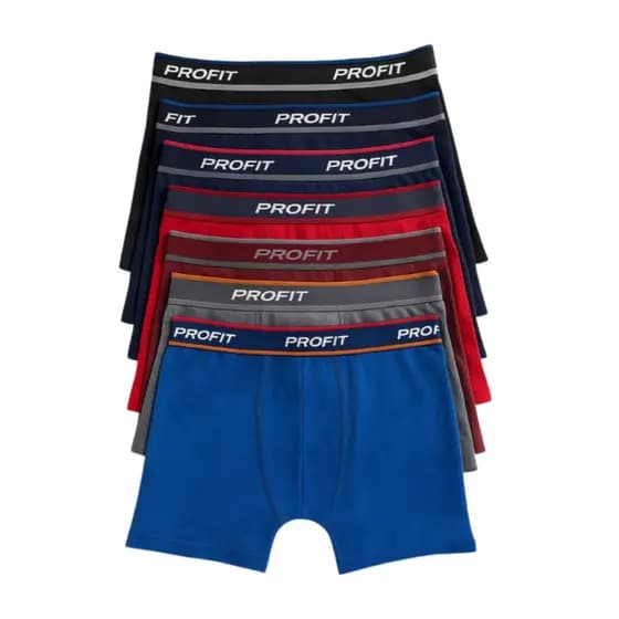 Kit 5 Cuecas Boxer Microfibra Premium Masculina Confortável Respirável Cueca Box Dry Fit Macia Adulta