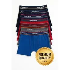 Kit 5 Cueca Boxer Box Microfibra Premium