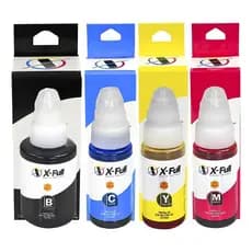 Kit Refil de Tinta Canon GI-190 G3110 G4100 Genérico 4 Cores Impressora Tanque Recarga