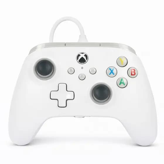 Controle Xbox Com Fio Branco USB 3m PC Xbox Series X S One Licenciado Oficial Headset P2