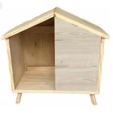 Casa de Madeira para pets,  Cães E Gatos - Pz Wood