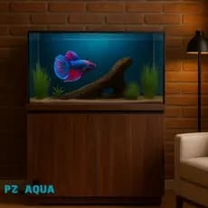 AquaDecor – Móvel Charmoso para Aquário em MDF PAU FERRO 72LTS 60X30X75-Suporte Aquário