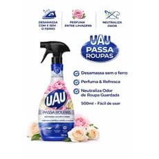 Sem Passar Desamassa Roupas Fácil Sem o Ferro Perfuma Neutraliza Odores Roupas de Cama