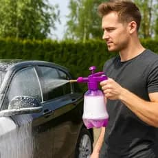 Pulverizador Borrifador Por Pressão - 1,6 L - Roxa