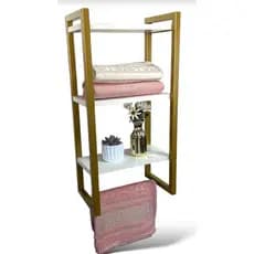 Prateleira De Parede Para Banheiro Estilo Industrial