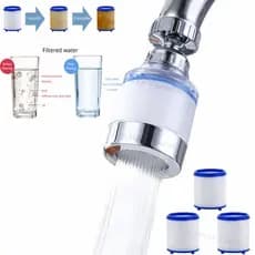 Novo Filtro De Água Da Torneira Remover Cloro Metais Pesados Chuveiros Filtrados Cabeça De Banho Dura Purificador