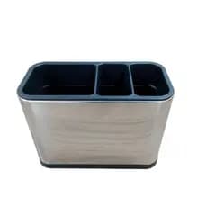 Porta Talheres Inox Organizadores Utensílios Cozinha Durável Design Moderno