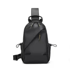 Ombro resistente ao desgaste peito simples moagem ata bolsa de ombro masculina única Diagonal