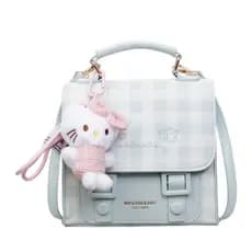 Bolsa mensageiro Commuter Cute Capacidade ata Preppy Mochila Feminina Estilo Grande